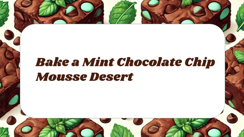 Mint Chocolate Protein Mousse