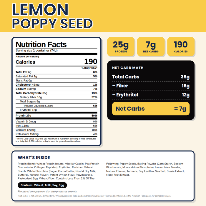 Lemon Poppy Seed