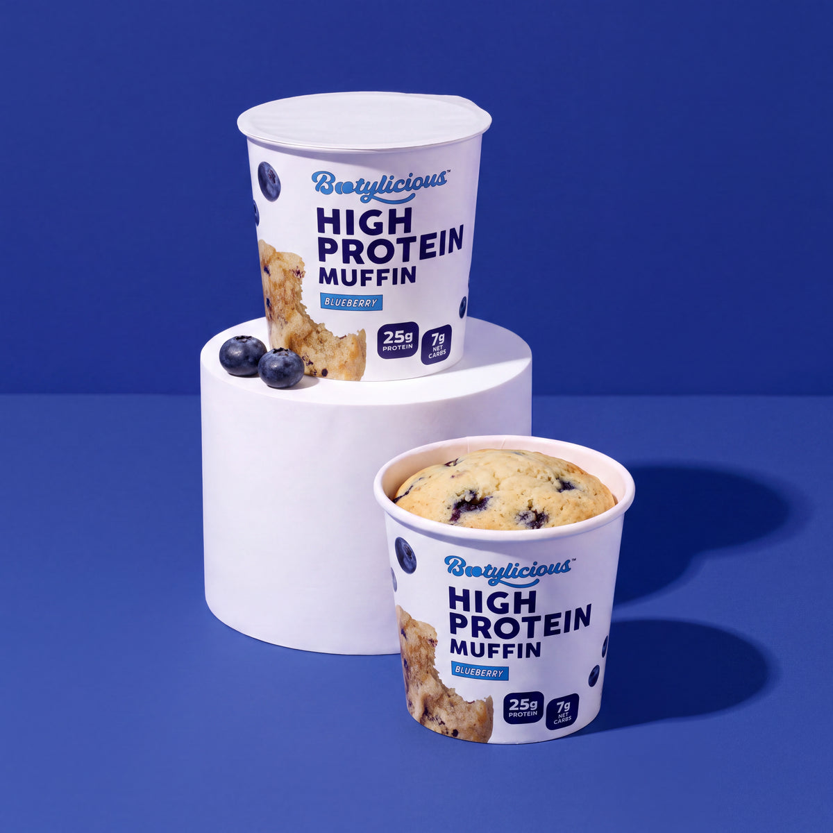Blueberry Protein Muffins