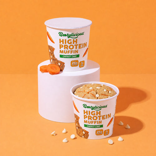 Carrot Cake Protein Muffins