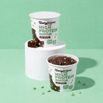 Mint Brownie Protein Muffins