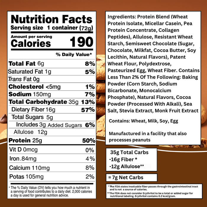 Chocolate Chip Protein Muffin