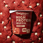 Red Velvet Protein Muffins