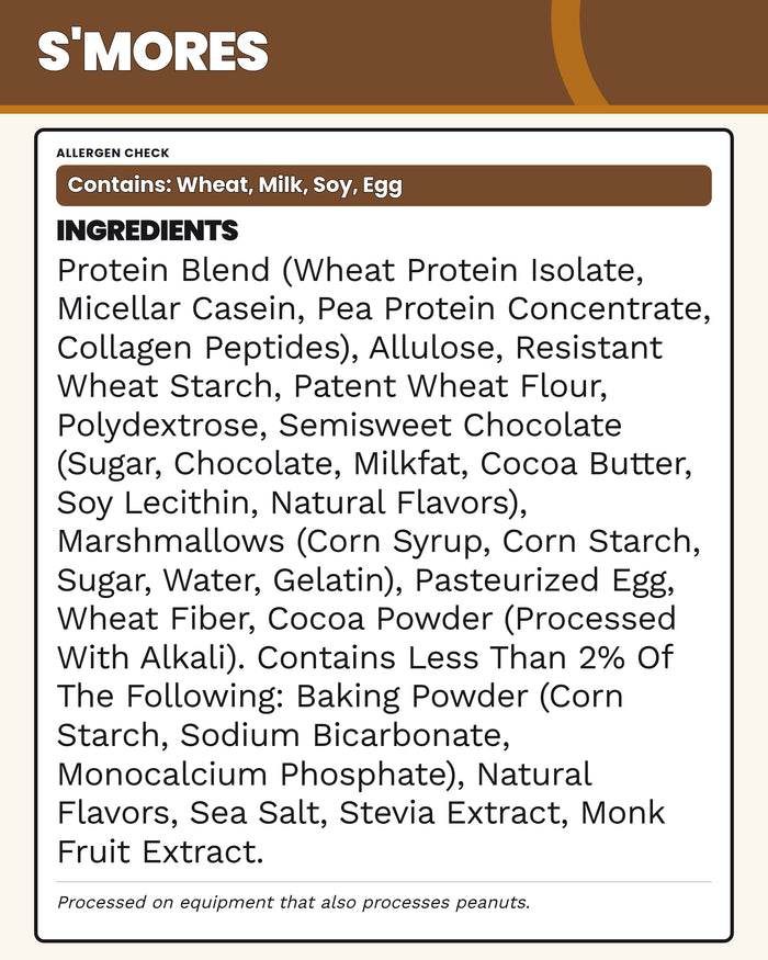 S'mores Protein Muffins