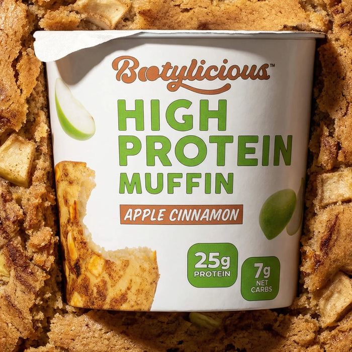 Apple Cinnamon High Protein Muffin