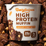 Chocolate Peanut Butter High Protein Muffin
