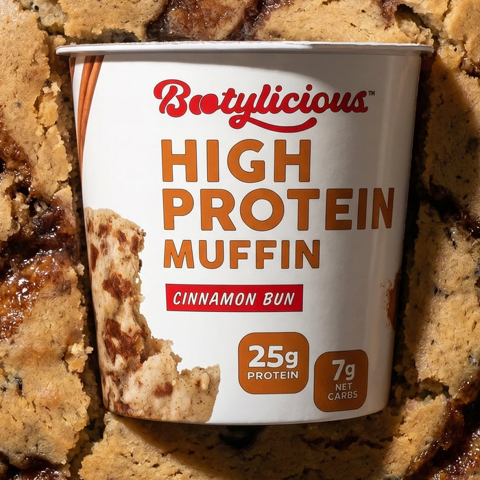 Cinnamon Bun High Protein Muffin
