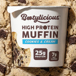 Cookies & Cream High Protein Muffin