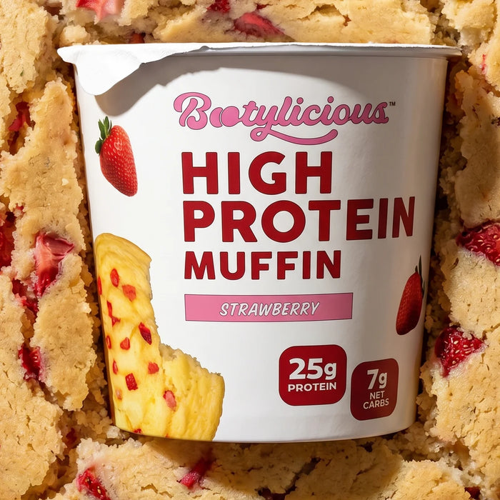 Strawberry High Protein Muffin